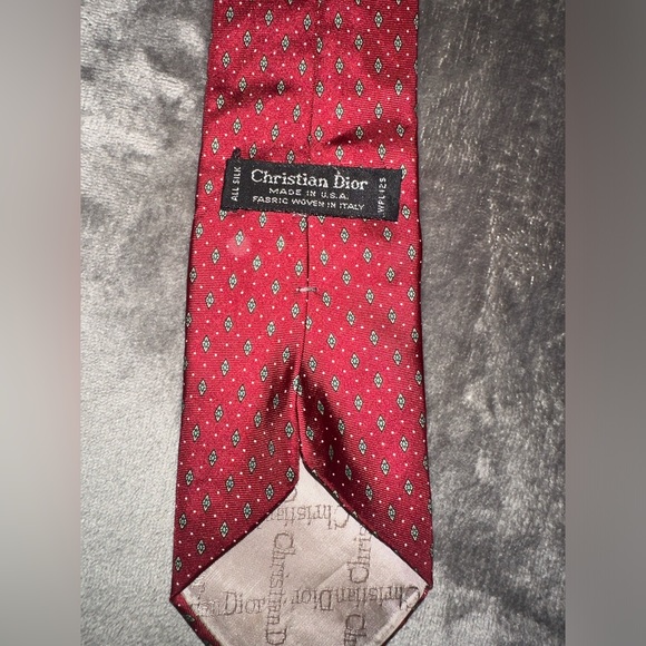 Christian Dior necktie 100% silk - Picture 3 of 3